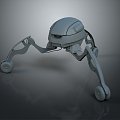 Mech Warrior Mech Soldier Machine Battlearm Mechanical Battlearm Machine Fighter Robot 3d model