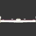 Detailed Palace Model With Multiple Towers Courtyard And Decorative Elements