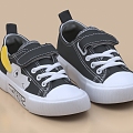 Children's Shoes Canvas Shoes Running Shoes sneaker Sneakers Breathable Shoes Sneakers Casual Shoes Mountaineering Shoes 3d model