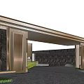 Gate 3d model