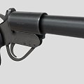 British flare gun 3d model