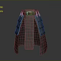 Genuine Leather Utility Apron With Multiple Pockets Adjustable Belt And Stitching Details