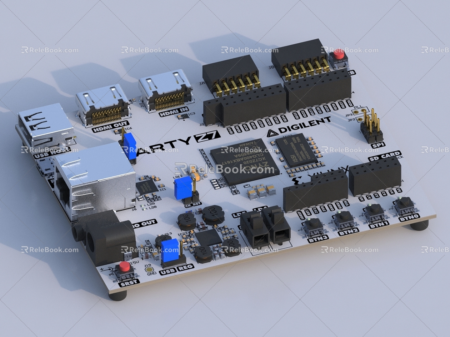 Circuit Board 3d model