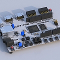 Circuit Board 3d model