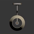 Modern Wall Lamp With White Fabric Shade And Metal Bracket Design