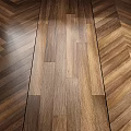 Stylish Wooden Flooring With Various Patterns And Textures 3d model