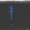 Atomic Heart Weapon Cold Weapon Turnsaw Saw-tooth Weapon Biological and Chemical Weapon Low Face Number Low Model Simple Model Game Video Level Super Realistic 3d model