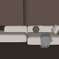 Modern Multiplayer Sofa 3d model