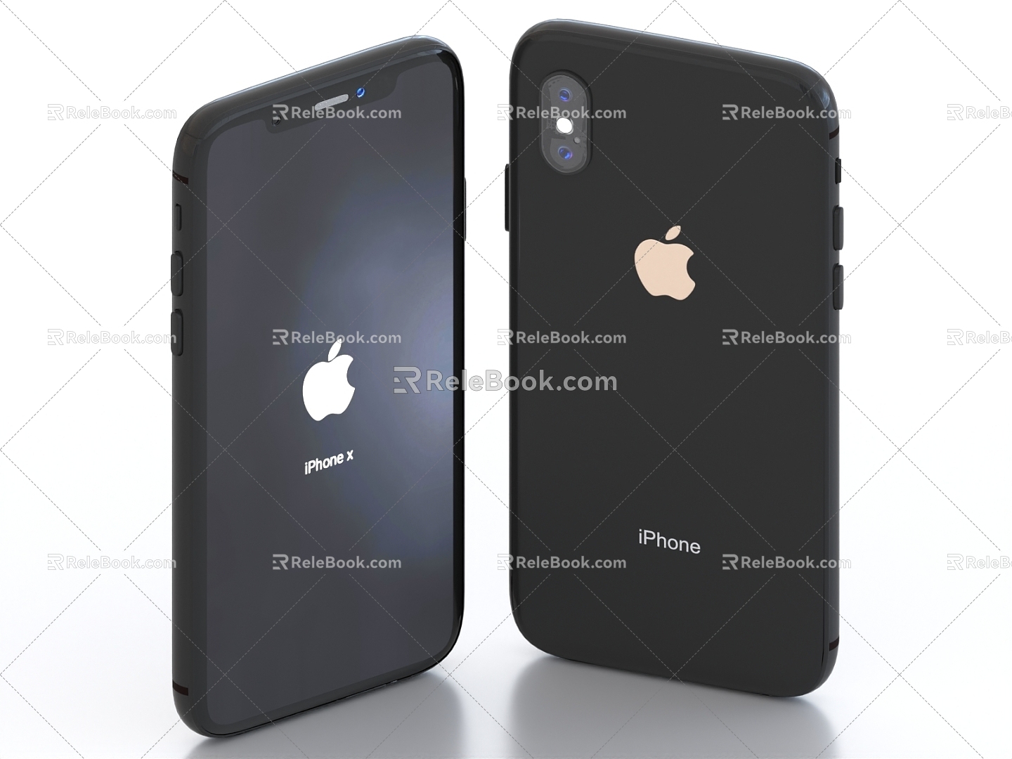 iphoneX Apple Phone 3d model