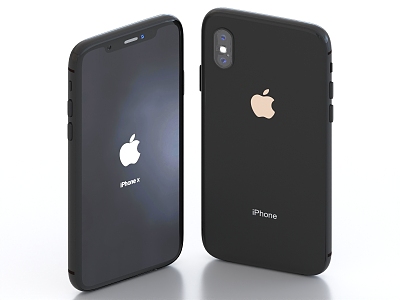 iphoneX Apple Phone 3d model