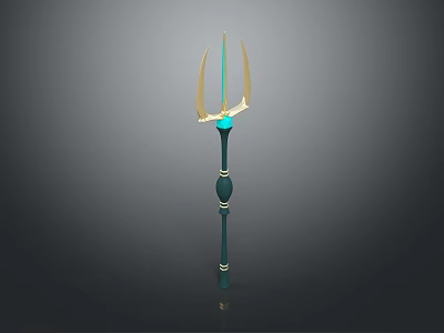 Cold weapons Sword Axe Hook Fork Spear Trident Melee Weapon Military 3d model