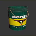 BOYSEN Green Paint Bucket With Eagle Logo And The No1 Label