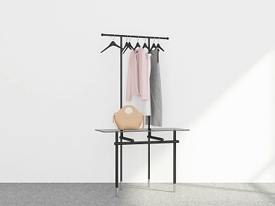 Hanger Floor Hanger Coat Rack Storage Hanger Clothes Rack Hanger model