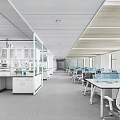 Modern Laboratory Biological Laboratory 3d model