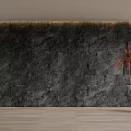 rubble stone background wall stone wall stone wall 3d model