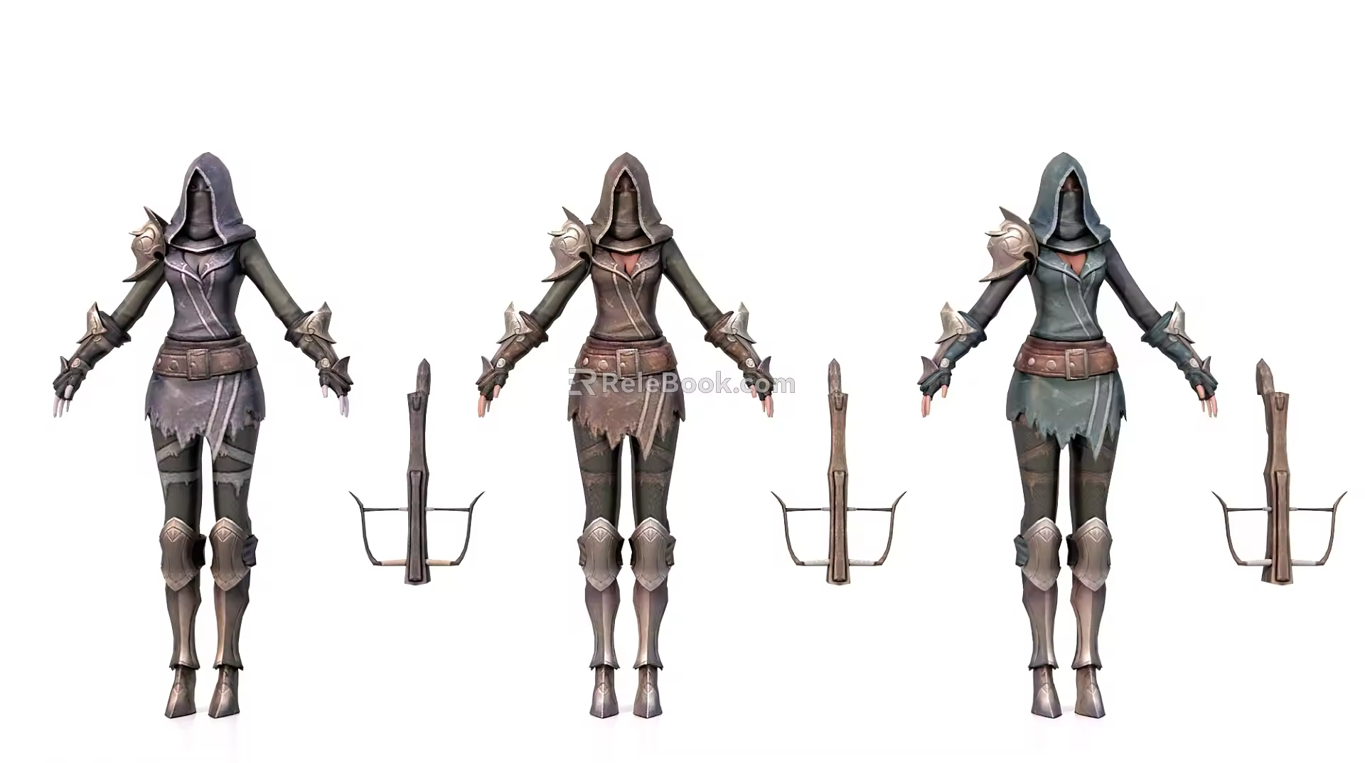 High Quality 3D Game Characters 3d model