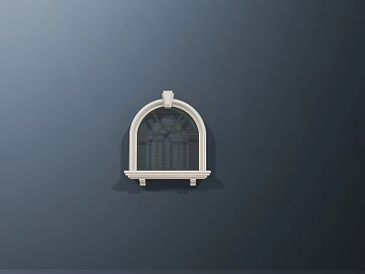 Jane's window 3d model