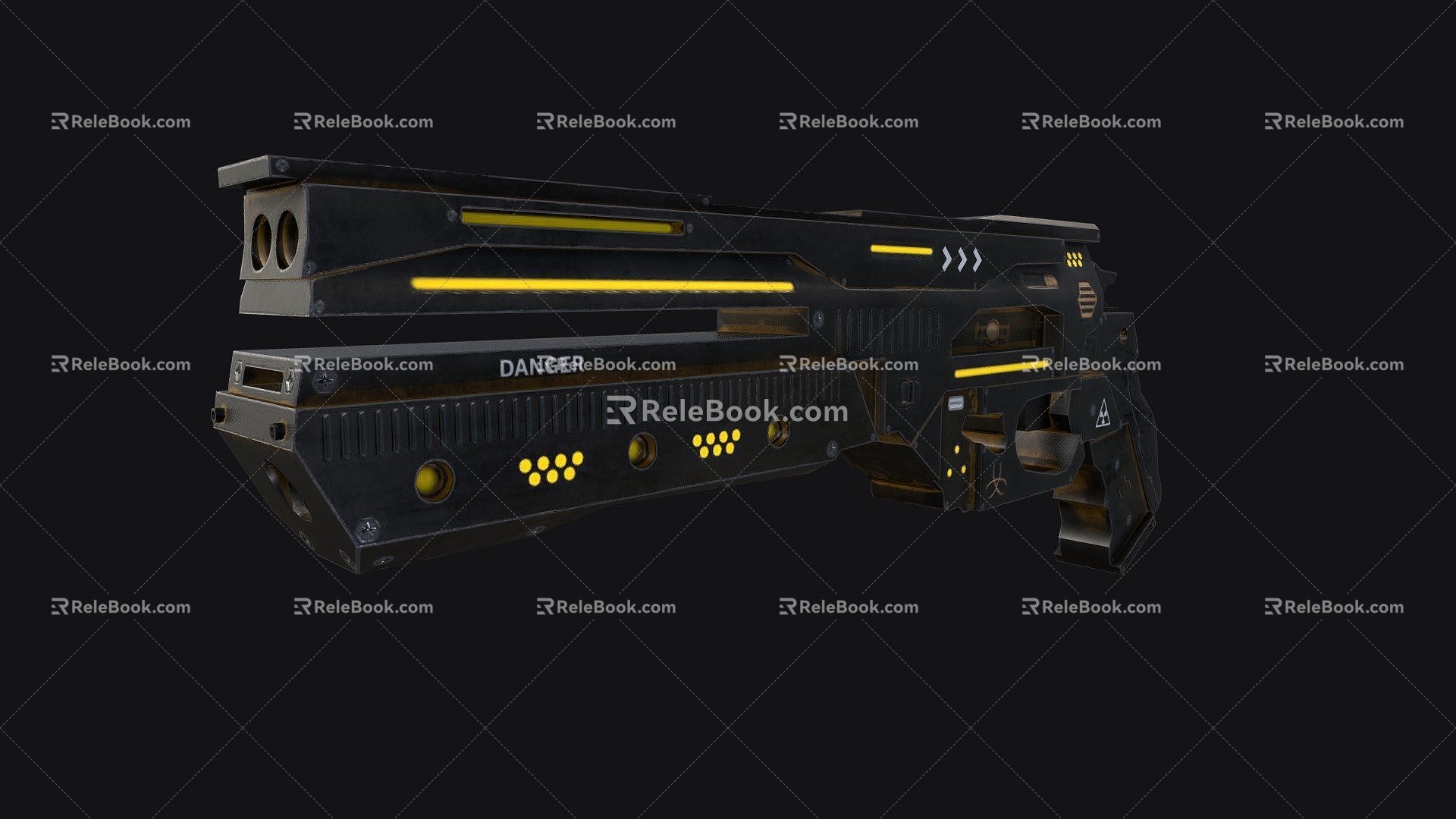 Weapon Sci-Fi Pistol model