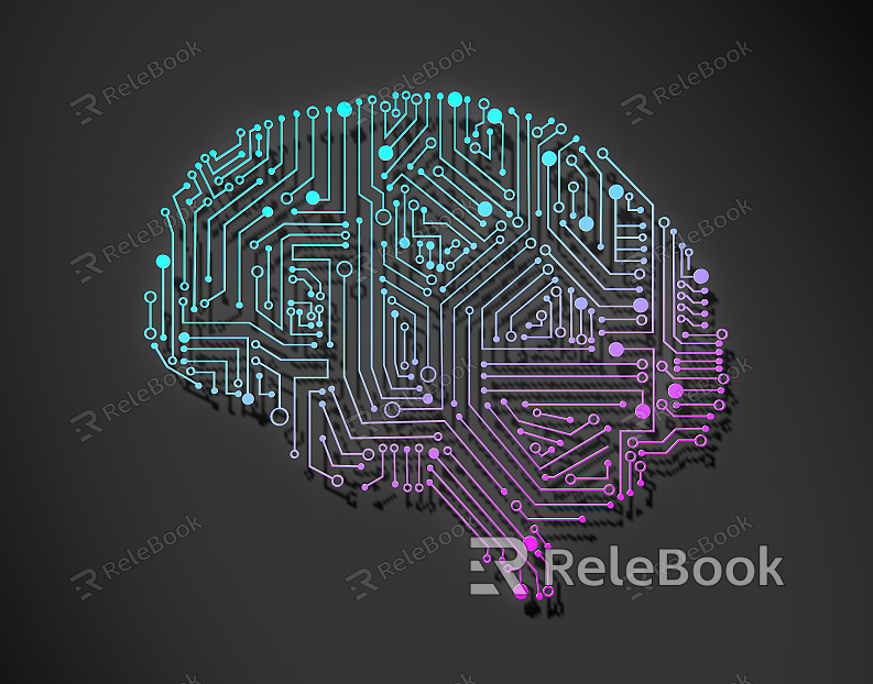 Modern science and technology lines science and technology lines modeling culture wall model