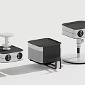 Projection projector 3d model