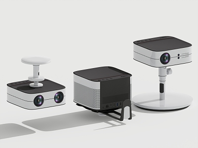 Projection projector 3d model