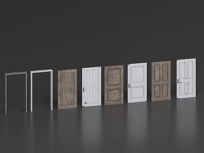 Door Frame Door Resource Kit Door Collection 3d model Door Frame Door Resource Kit Door Collection 3d model