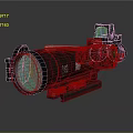 Weapon Tactical Optical Scope Featuring High Definition Green Lens Military Grade Accessory for Precision Shooting