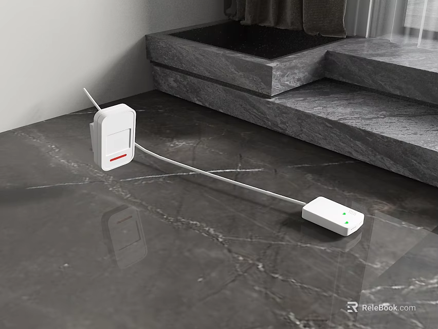 Industrial Electrical Equipment With White Cable On Marble Floor And Staircase 3d model 