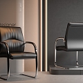 Modern Office Chair Boss Chair Conference Chair 3d model