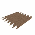Natural Wooden Floor Design With Warm Grain Patterns And Smooth Surface Finish
