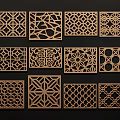 Decorative Wooden Room Dividers With Various Intricate Carved Patterns For Interior Design