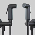 Sleek Modern Black Wall Mounted Faucets For Contemporary Bathroom Design