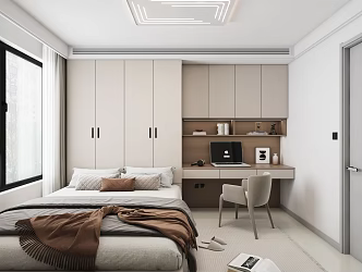 Tatami Bedroom 3d model
