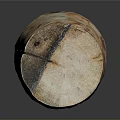 Wooden Stone Artisanal Decorative Object With Natural Grain And Smooth Polished Surface