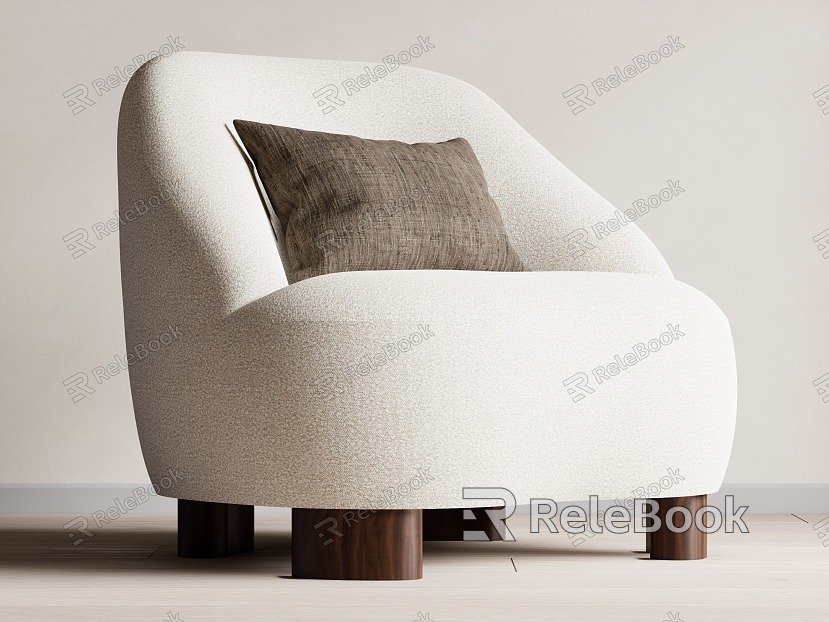 Silent Wind Single Sofa model