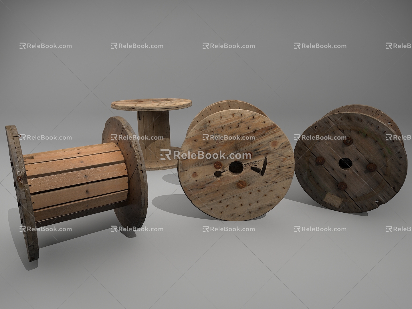 Modern Axle Cable Axle 3d model