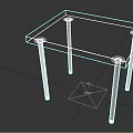 Simple Wooden Table With Metal Legs And Natural Wood Surface Design