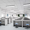 Modern Laboratory 3d model