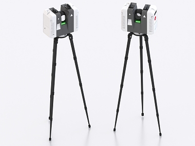 3D Scanner Panoramic Camera Tripod 3d model