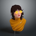 Woman Female Beauty Female Youth Girl Female Character Girl Realistic Woman 3d model