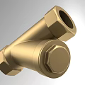 Durable Brass Plumbing Fitting For Household Appliance With Hexagonal Ends