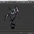 Decepticons Motorcycle Robot Mecha Warrior Terminator Destroyer Machine Warrior Robot Fighter Low Face Number Low Model Simple Model 3d model