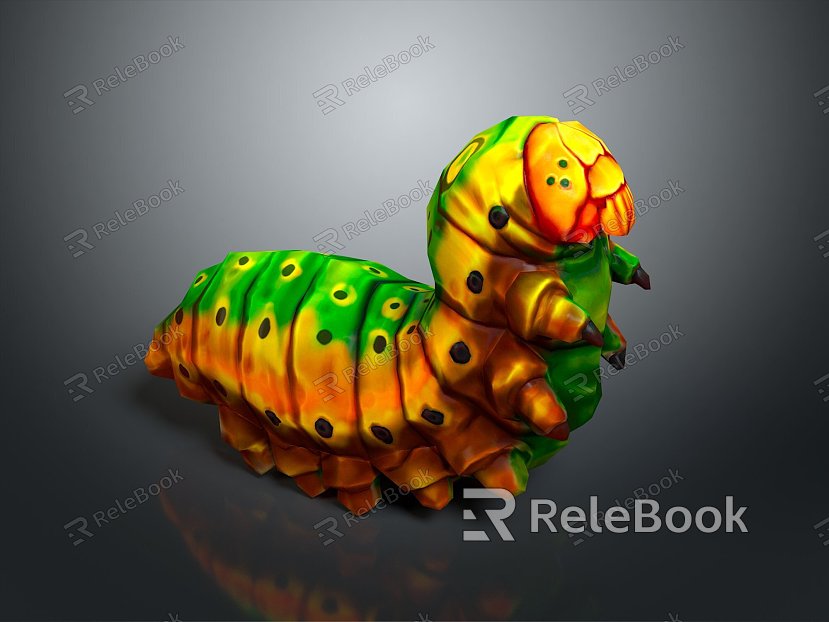 Caterpillar Butterfly Larvae Caterpillar Cartoon Caterpillar Insect Life Supplies model