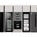 Modern Built in Kitchen Appliances With Sleek Stainless Steel Design And Multiple Functions