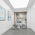 Dental consulting room 3d model