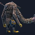 Joker Monster Warcraft Game Figure Alien Game Character Demon 3d model