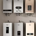 Display Of Various Types Of Water Heaters In Domestic Electric Appliances