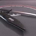 Knife Dagger Sword Military Dagger 3d model