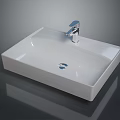 Fresh Food Preparation In Modern Kitchen With White Sink And Faucet