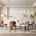Nordic Restaurant 3d model